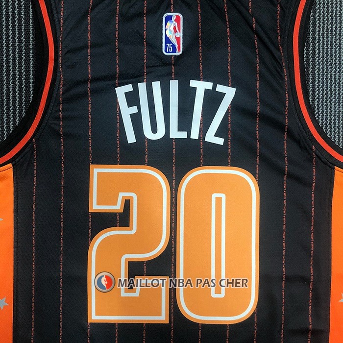 Maillot Orlando Magic Markelle Fultz NO 20 Ville 2021-22 Marron